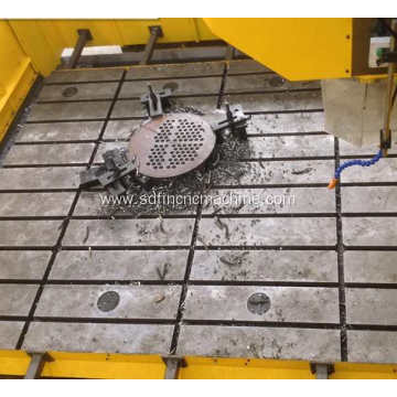 Gantry type plate drilling machine